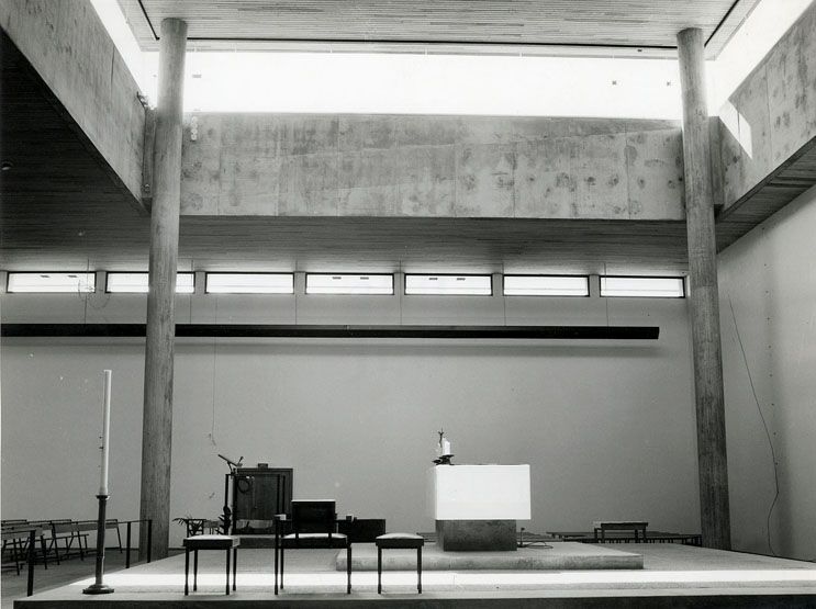 Vue de l'intérieur. Photographie. (AM Le Havre, fonds Le Donné, 337W 20)