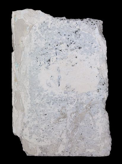 graffiti de chambrée sur carreau de plâtre formant contre-cloison