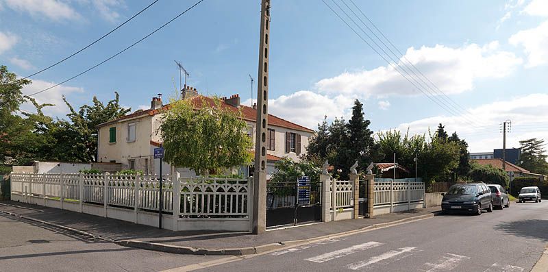 Orly, maison jumelée, 2-4 impasse des Platanes. Vue d'ensemble.