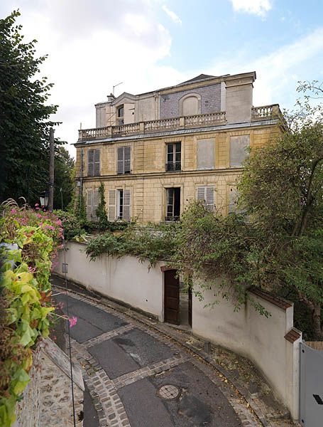 Villeneuve-Saint-Georges, maison de maître dite maison de Victor Duruy, Victor Duruy (rue) 10. Vue rapprochée de la façade.