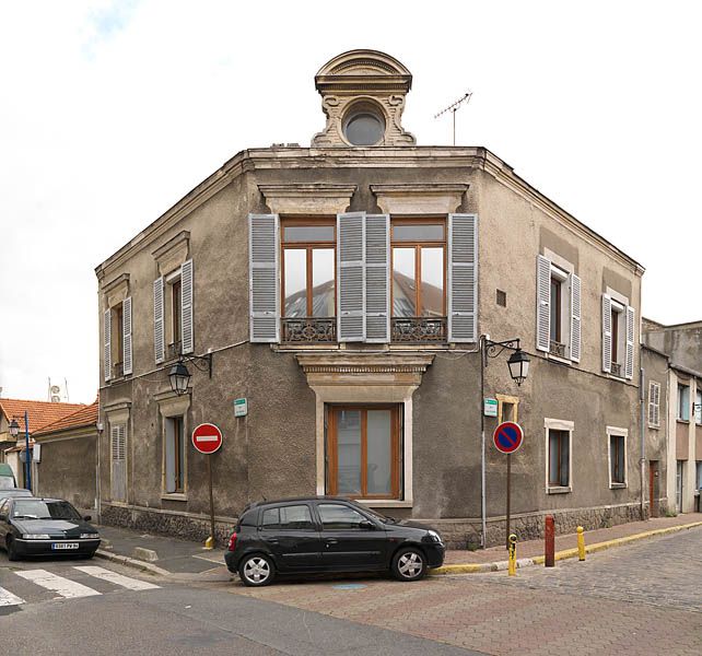 Choisy-le-Roi, maison, 15 rue Auguste Blanqui, rue de Verdun. Vue d'ensemble.