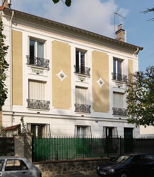 Thiais, immeuble, 6 avenue Hoche. Elévation antérieure.