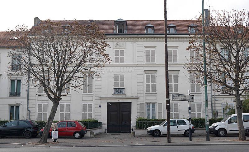 Thiais, maison de maître, 5 boulevard de Stalingrad. Vue d'ensemble.