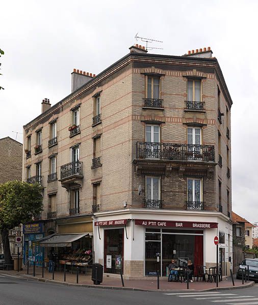 Vitry-sur-Seine, immeuble, 60 avenue Paul Vaillant Couturier. Vue générale.