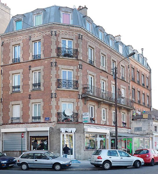 Alfortville, immeuble, 28,29 quai d Alfortville, 4 rue Vaillant-Couturier. Vue générale.