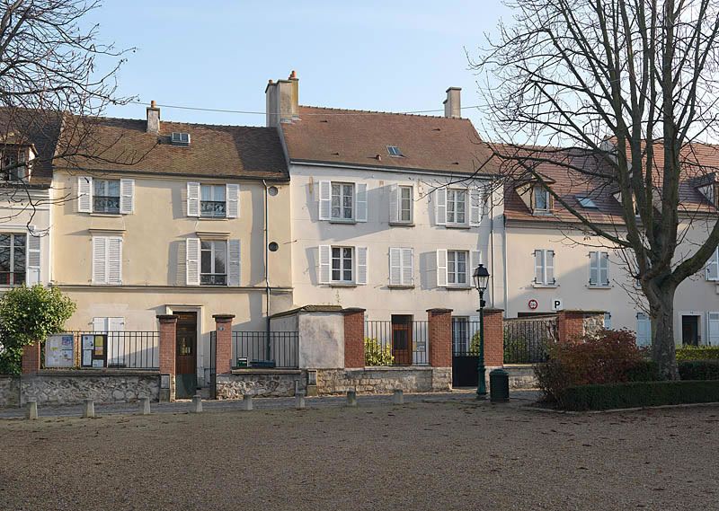 Chevilly-Larue, maison, puis presbytère, 5-7 rue Jaume. Façade sur rue.