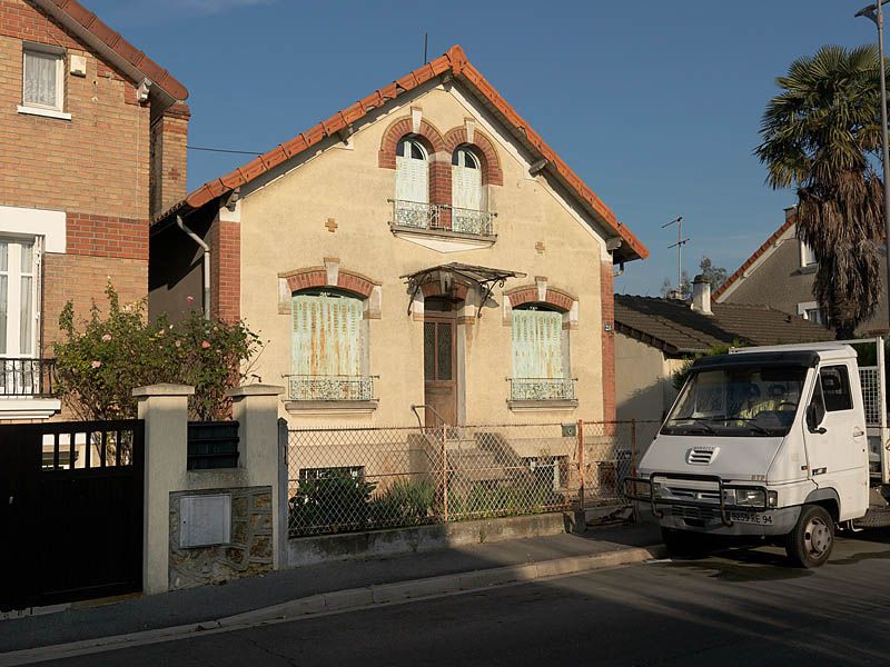 Chevilly-Larue, maison, 28 rue des Alouettes . Vue d'ensemble.