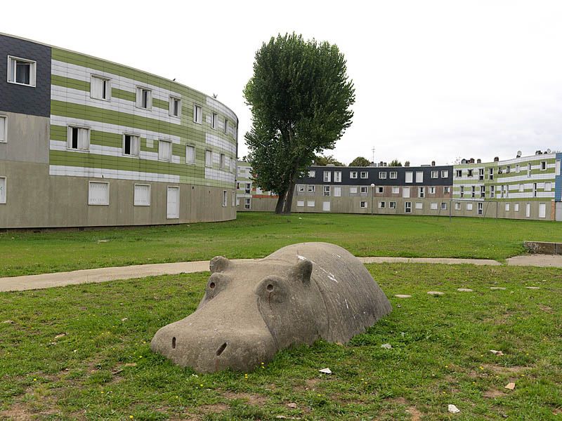 Vue intérieur du quartier du Marigot.