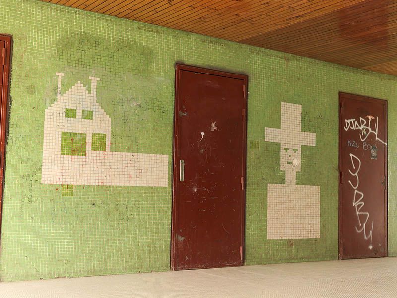Détail de mosaïque.