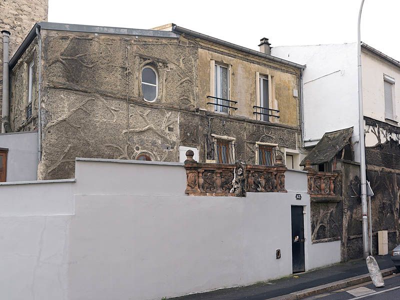 Ivry-sur-Seine, maison, actuellement immeuble, 63 rue Louis Bertrand. Vue d'ensemble.