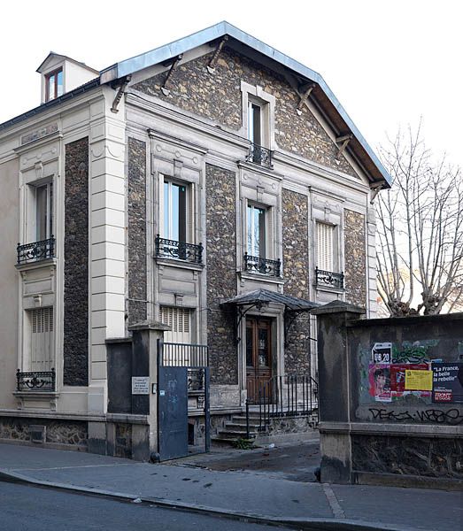 Ivry-sur-Seine, maison, 7 rue Raspail. Vue d'ensemble.