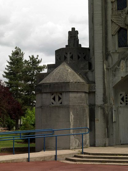 Vue extérieure de la chapelle Saint Joseph.