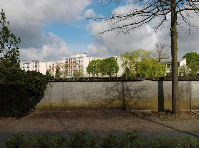 Vue générale du quartier du Pont-du-Routoir depuis la rue Jean Maillier. 