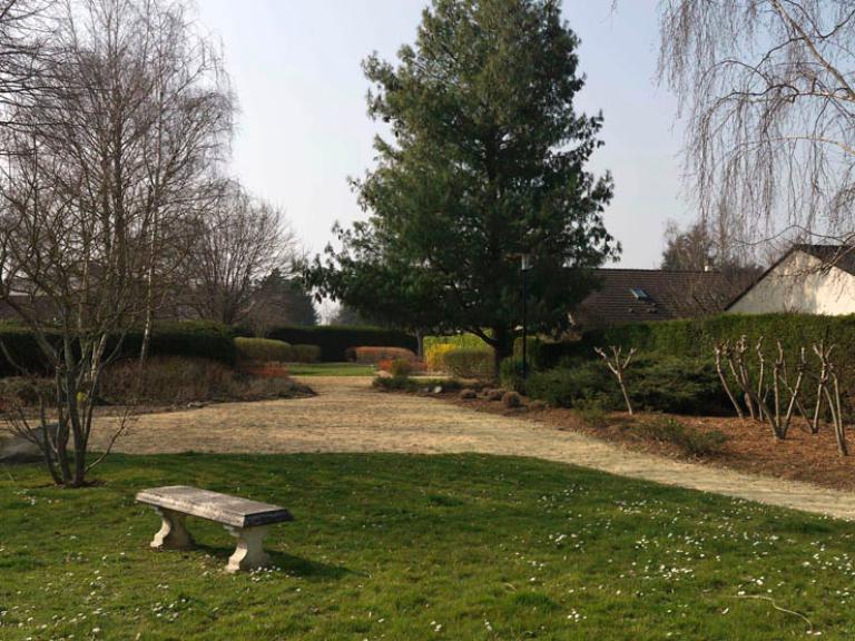 Le domaine des Garandes, opération comportant 231 pavillons individuels. 