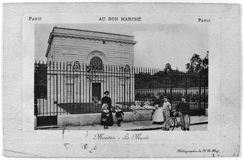 Le musée Duhamel (Région Île-de-France. Fonds CREDOP). Publicité.