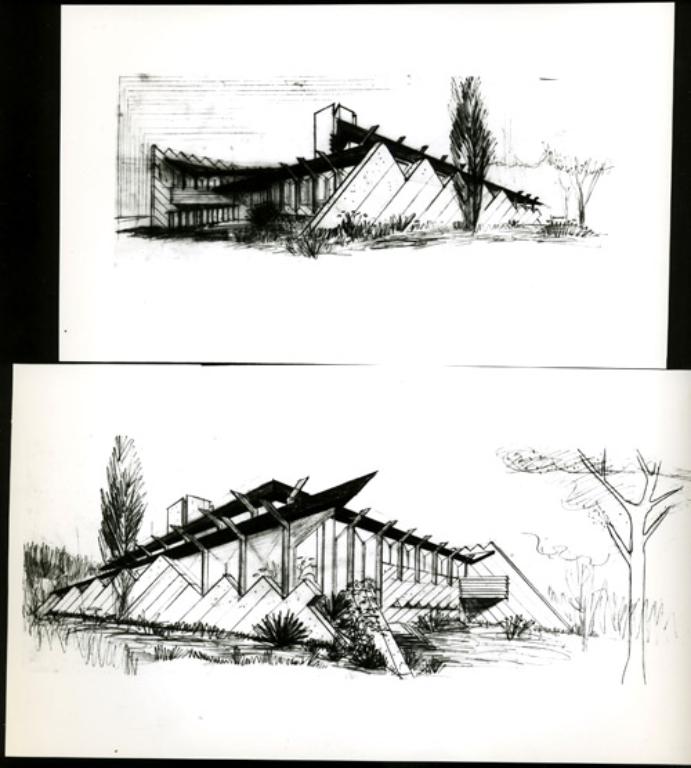 Projets pour la Villa Gaillat (non retenus). 