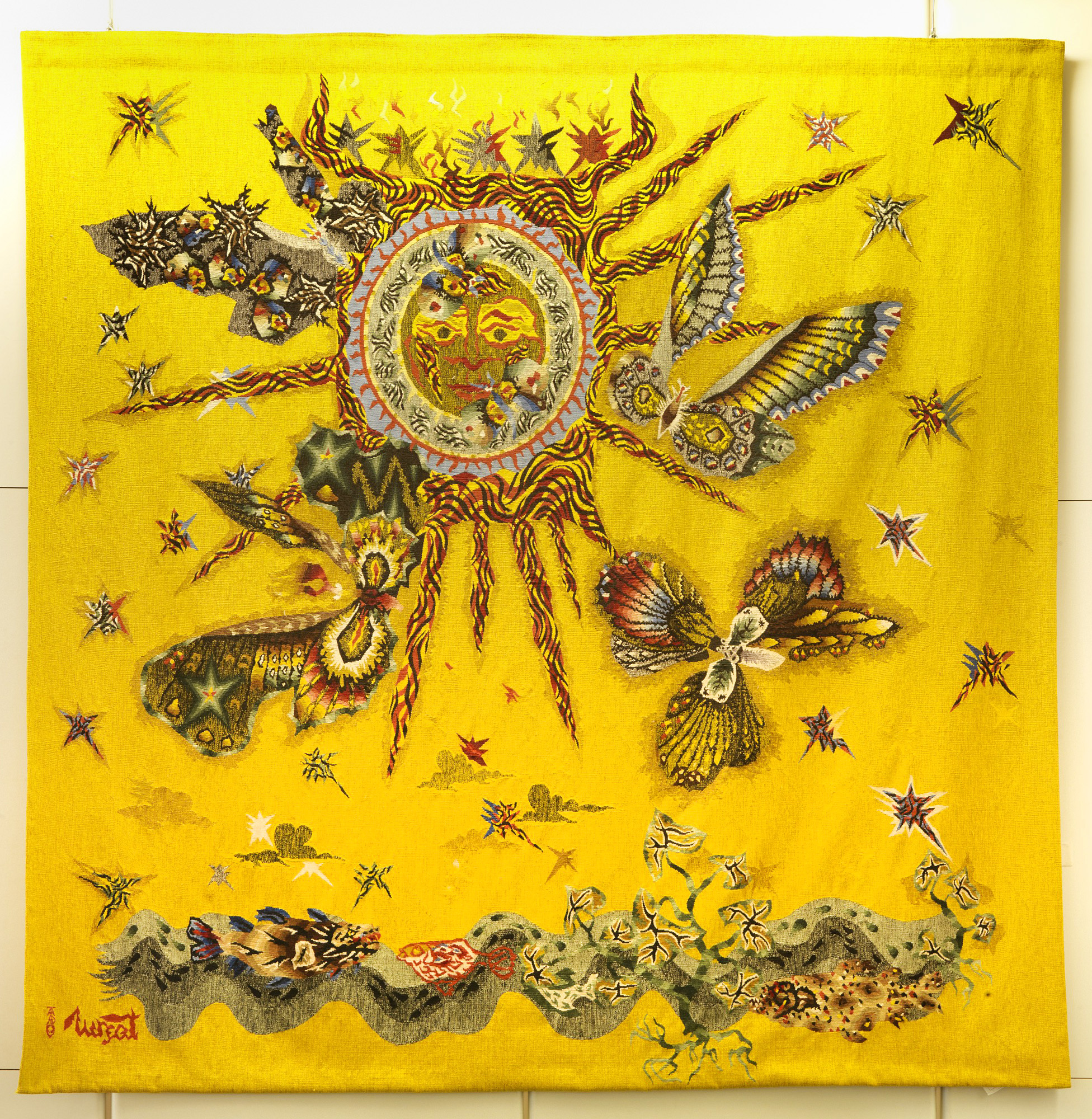 2014, Fragment III dans le grand salon du deuxième pavillon d'honneur.