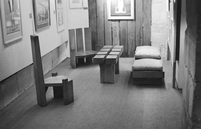 Exposition à la galerie M.A.I, avec Françoise Sée, Paris, 1965.