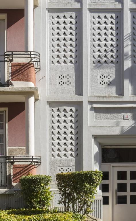 Détail de la cage d'escalier