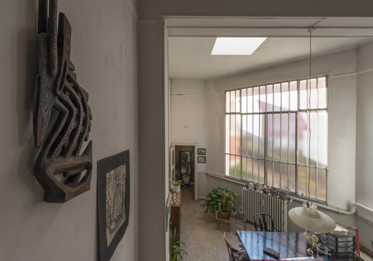 Vue de l'atelier de Mme D. (1)