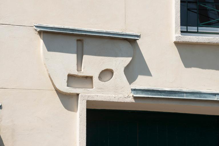 Détail de la façade