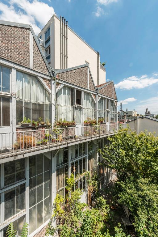 Vue des ateliers en mezzanine (2)
