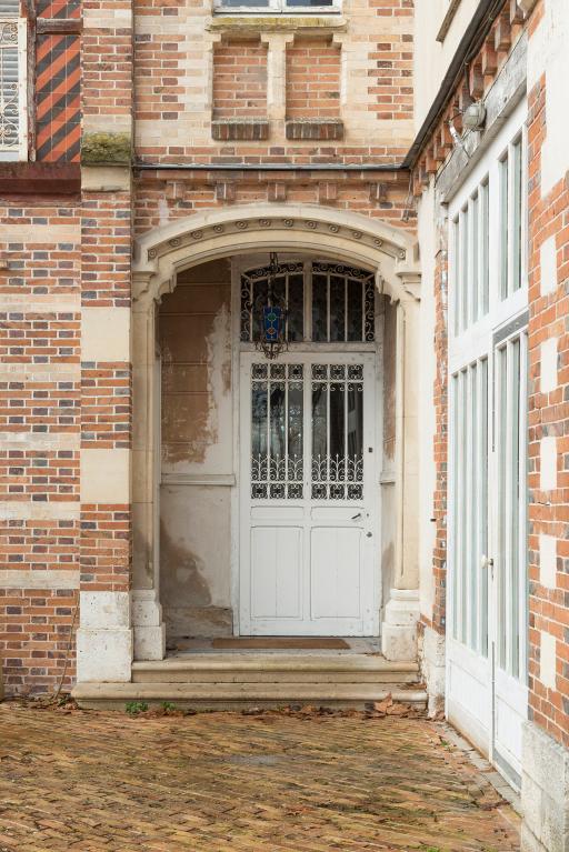 vue de l'entrée de l'atelier