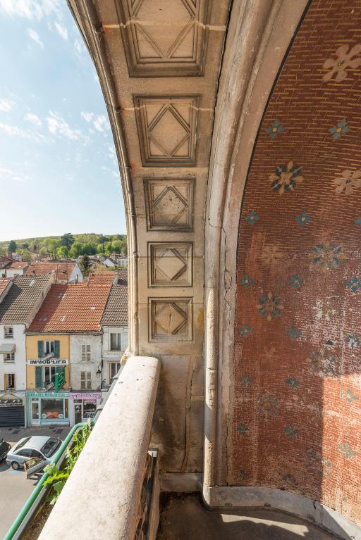 Détail de la loggia.