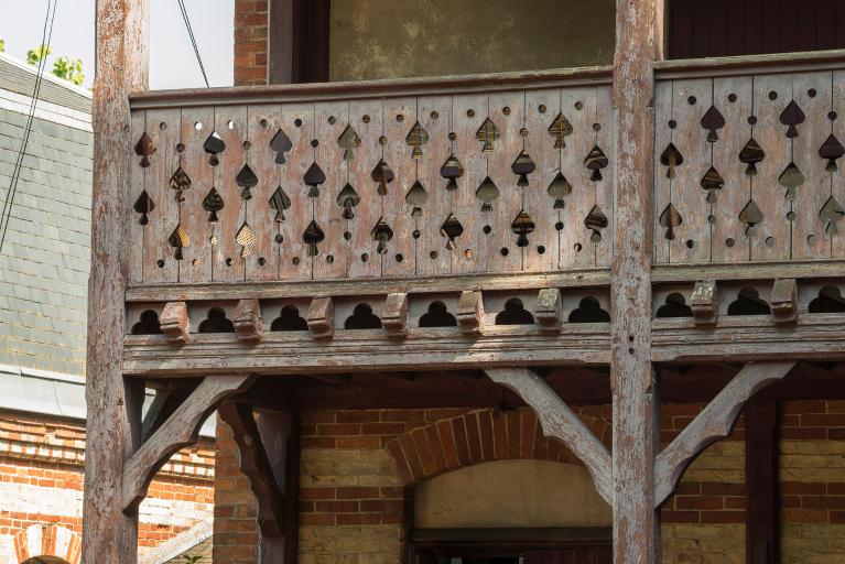 Détail de la façade de l'atelier d'été (4)