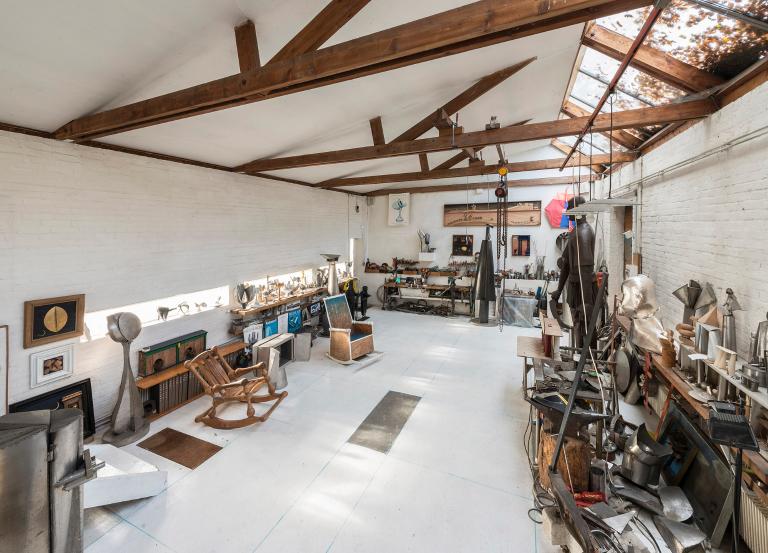 Vue intérieure de l'atelier (1)