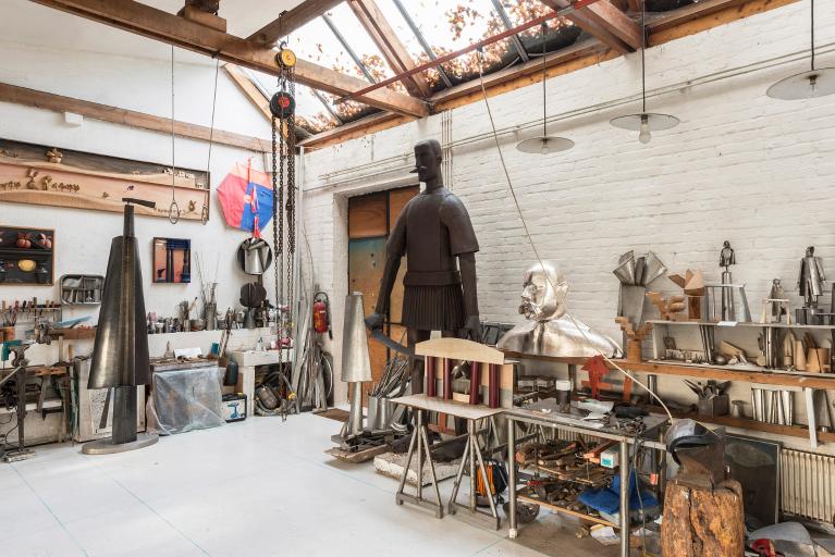 Vue intérieure de l'atelier (4)