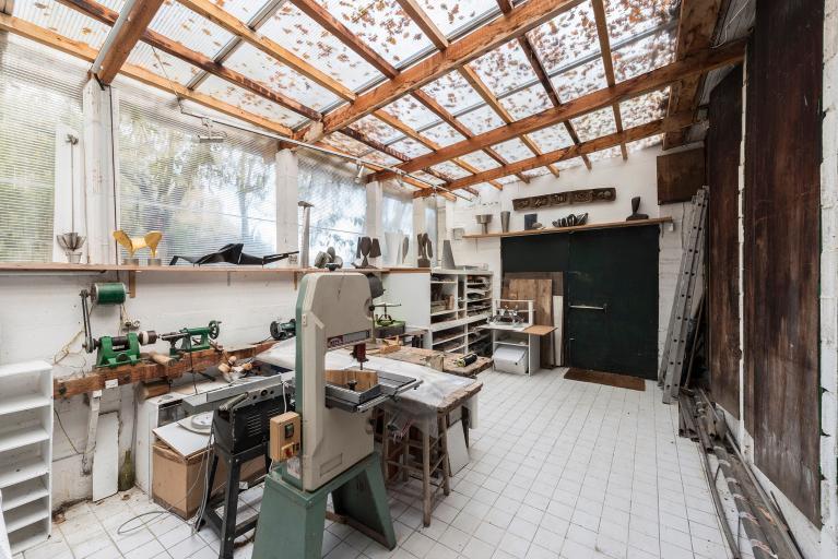 Vue de l'annexe de l'atelier (1)