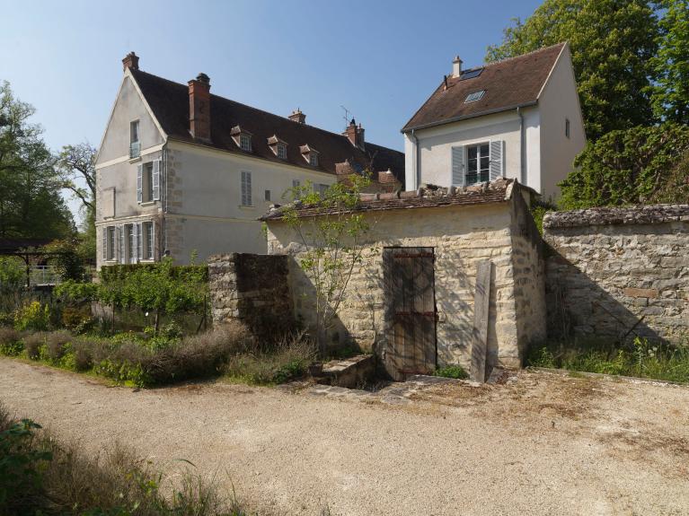 Vue du mur de cloture