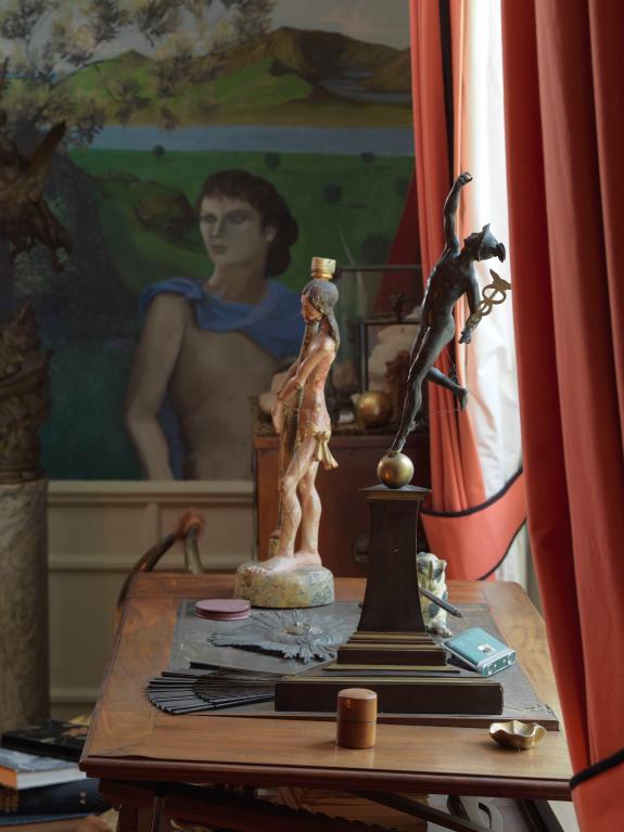 Reconstitution de la chambre à coucher de Jean Cocteau (8)