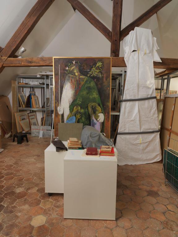 Grenier-Atelier (2e étage du bâtiment principal) (2)