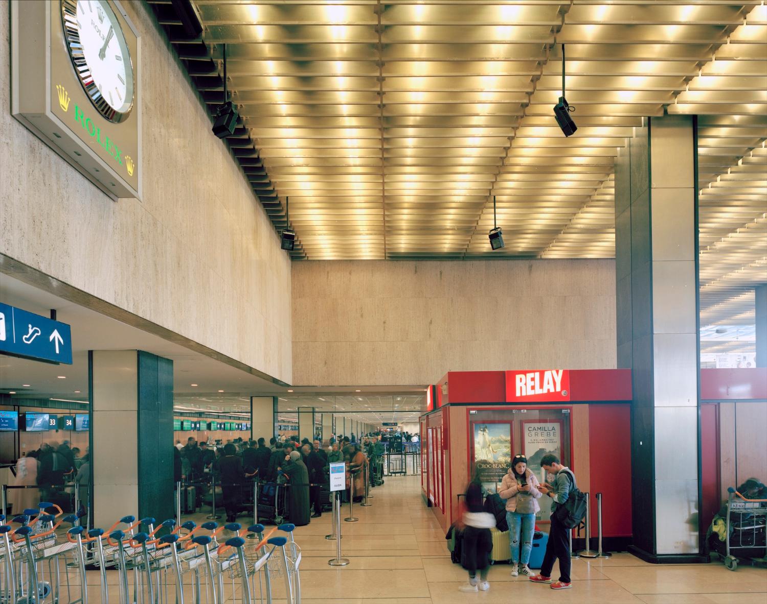 2018, le Grand Hall, ancien emplacement du point de rencontre, rez-de-chaussée.