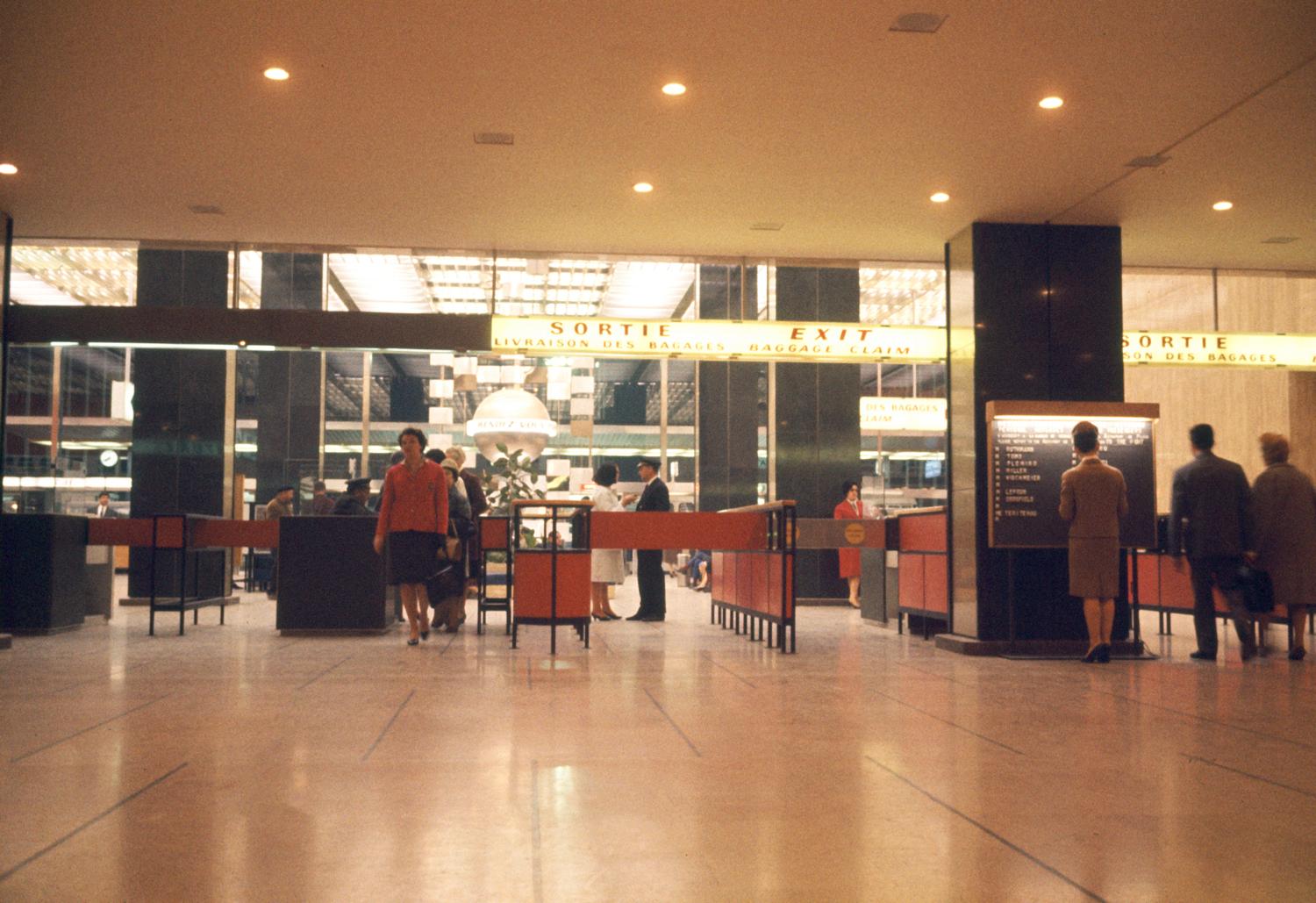 1962, le point de rencontre, rez-de-chaussée.