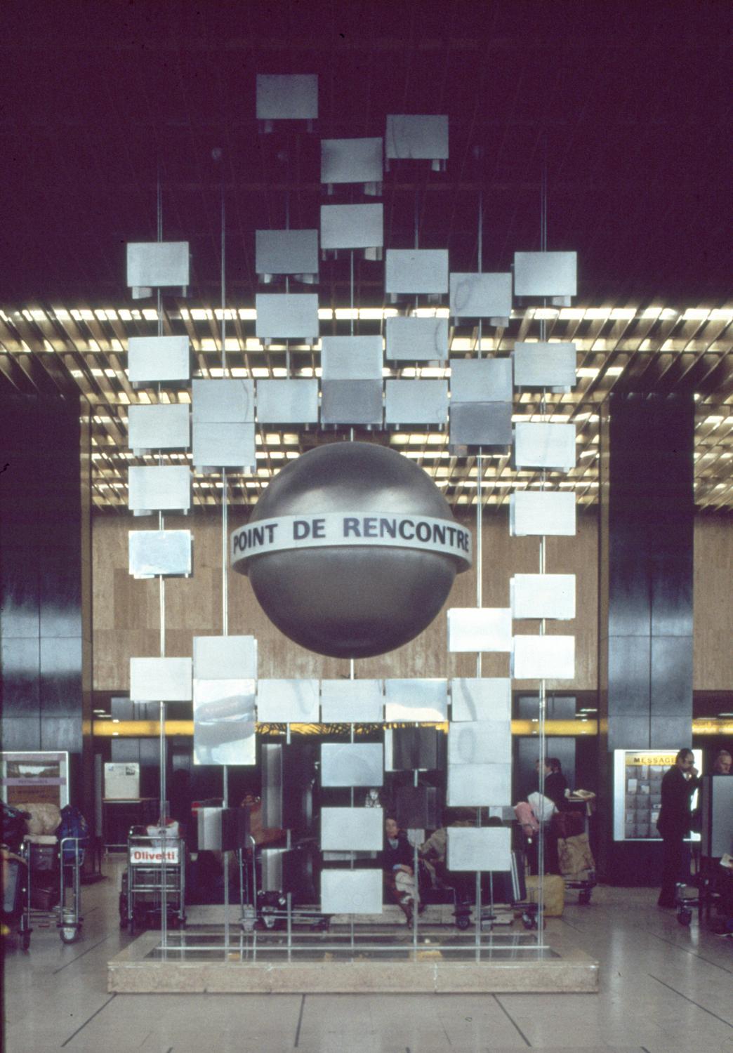 1962, le point de rencontre, rez-de-chaussée.