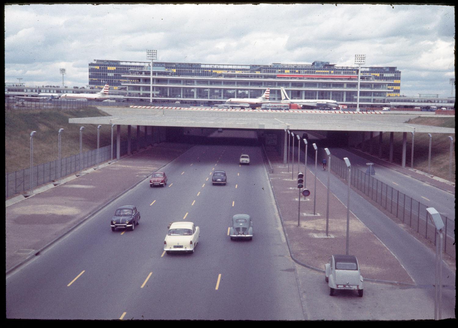 1961 1966, Les Installations Terminales vues depuis nord.