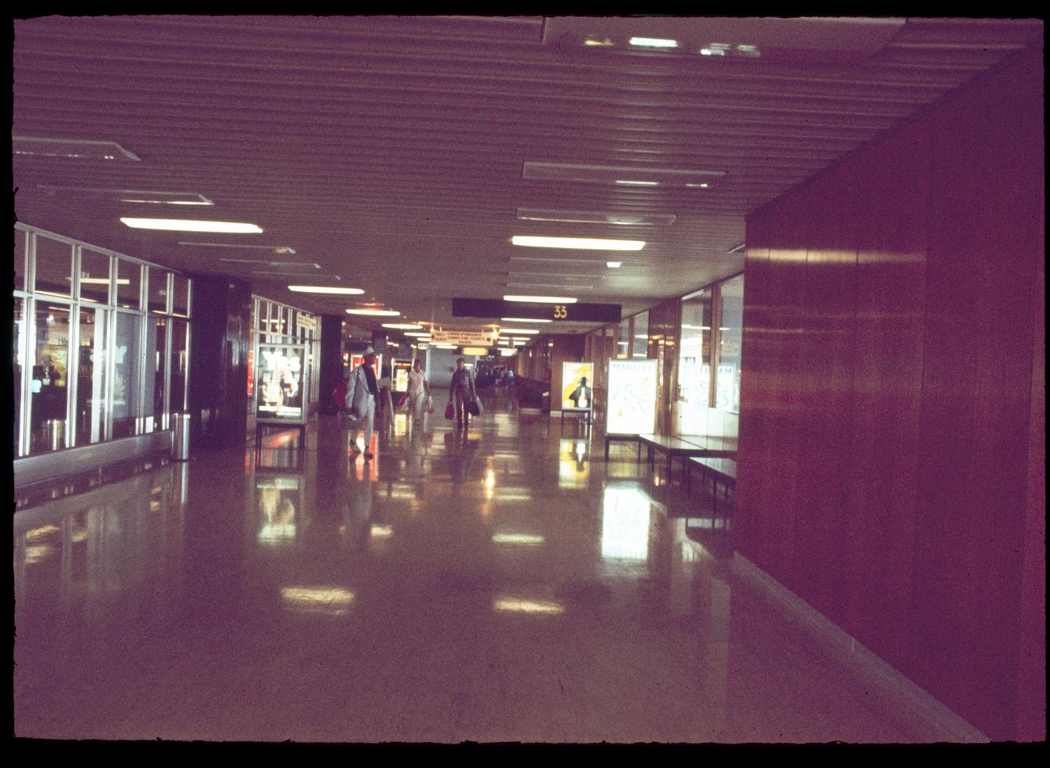 1971, la jetée ouest, 1er étage.