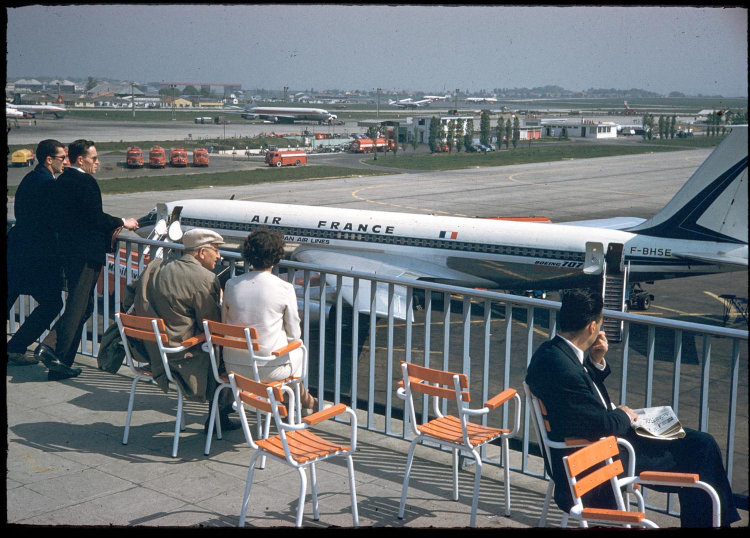 1962, les terrasses, 4ème étage.