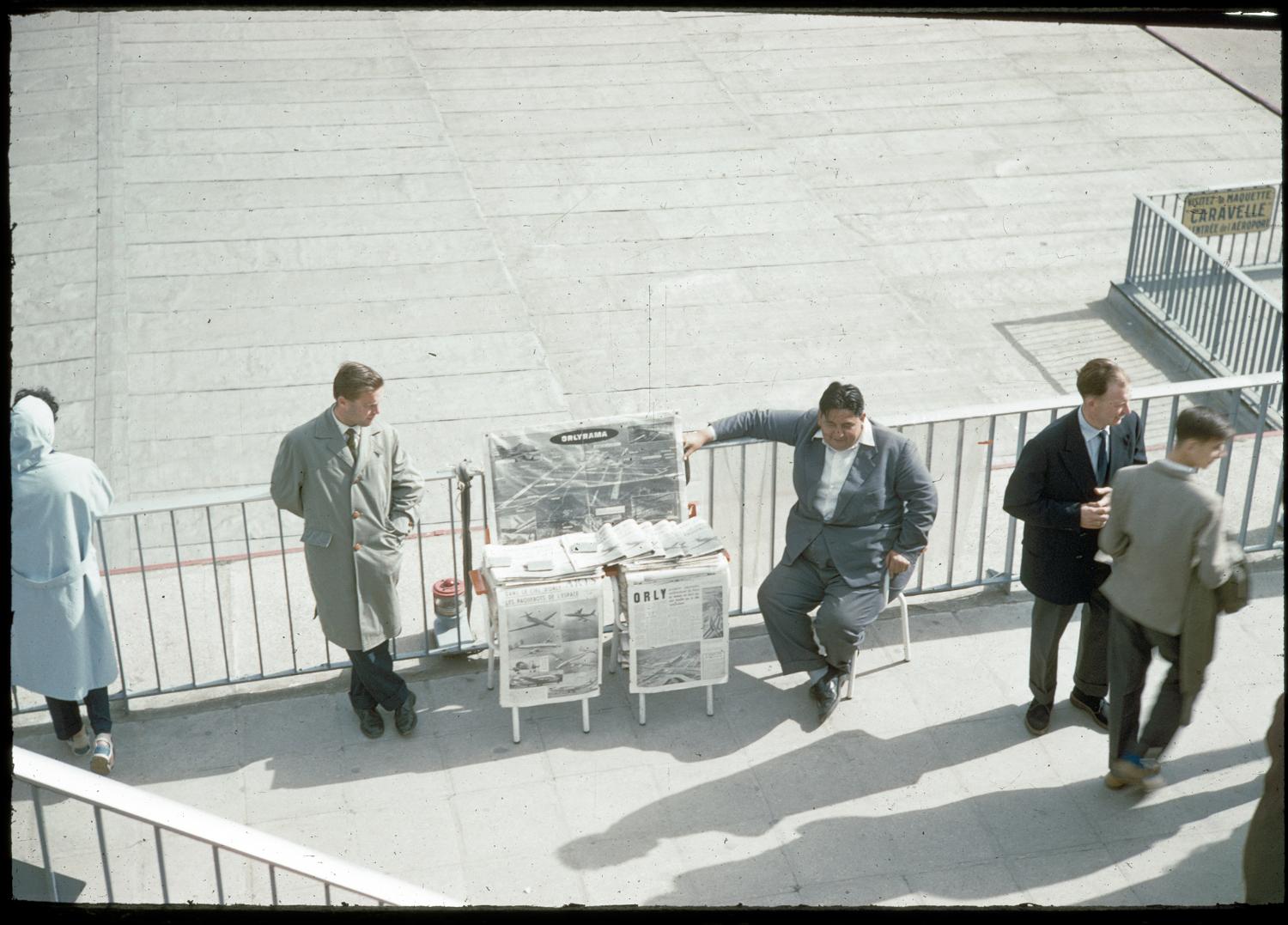 1962, les terrasses, 4ème étage.