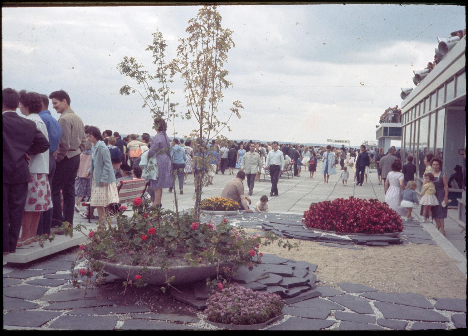 1962, les terrasses, 4ème étage. 