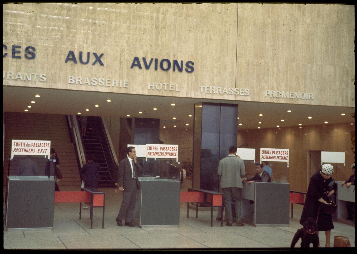 1961, le point de rencontre, rez-de-chaussée.