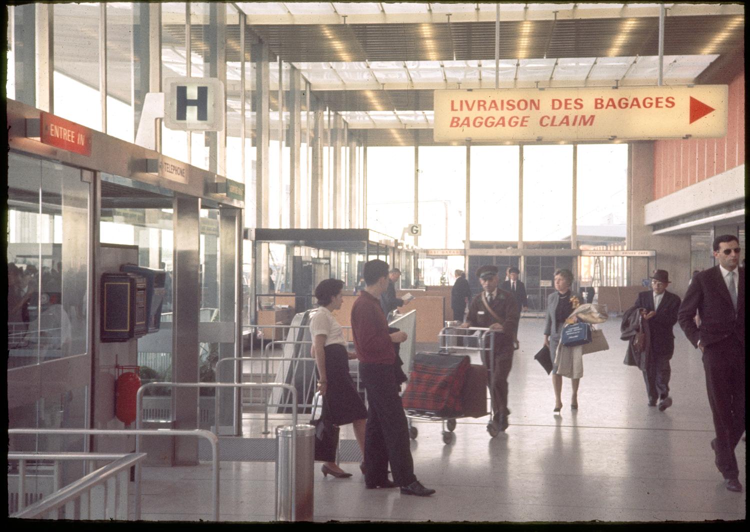 1961, le Grand Hall, rez-de-chaussée.