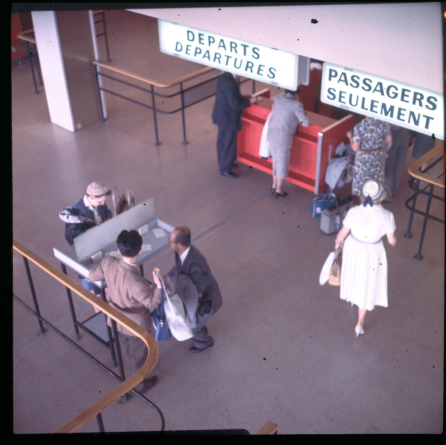 1961, la frontière, 1er étage.