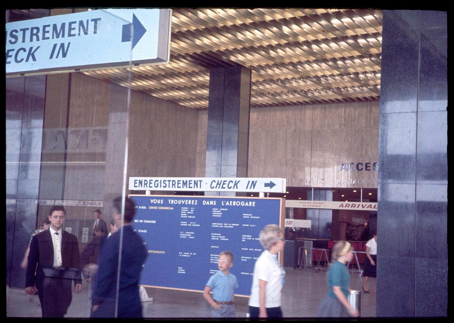 1961, le point de rencontre, rez-de-chaussée.