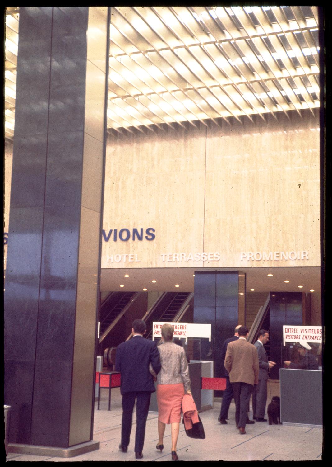 1961, le point de rencontre, rez-de-chaussée.
