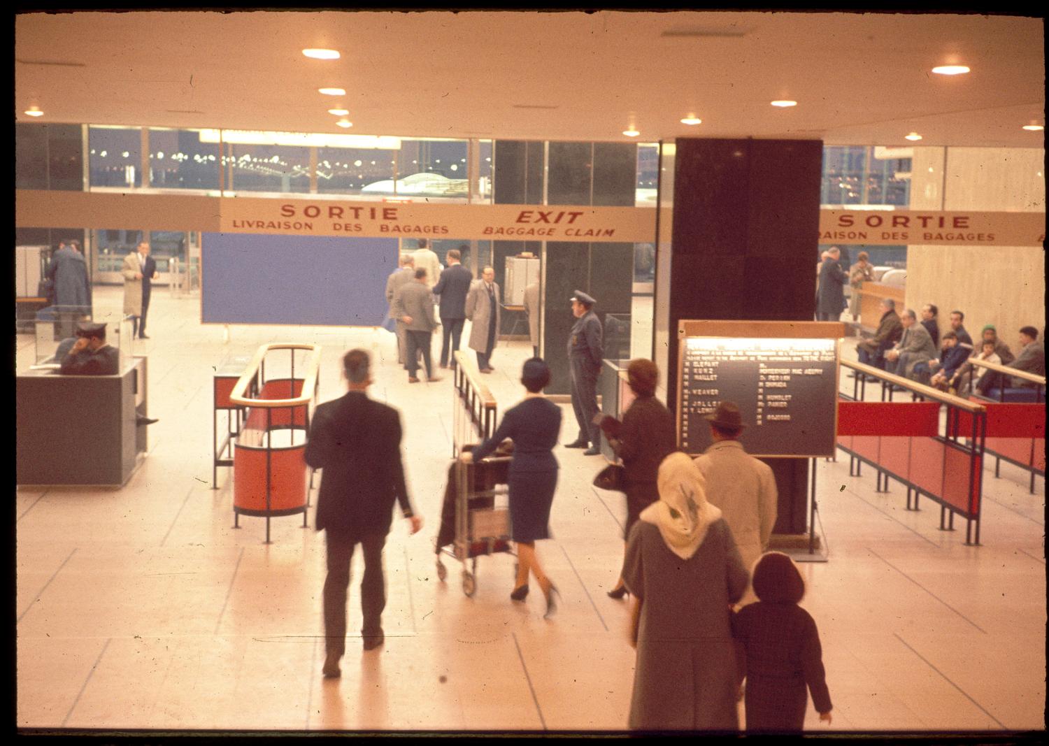 1962, le point de rencontre, rez-de-chaussée.