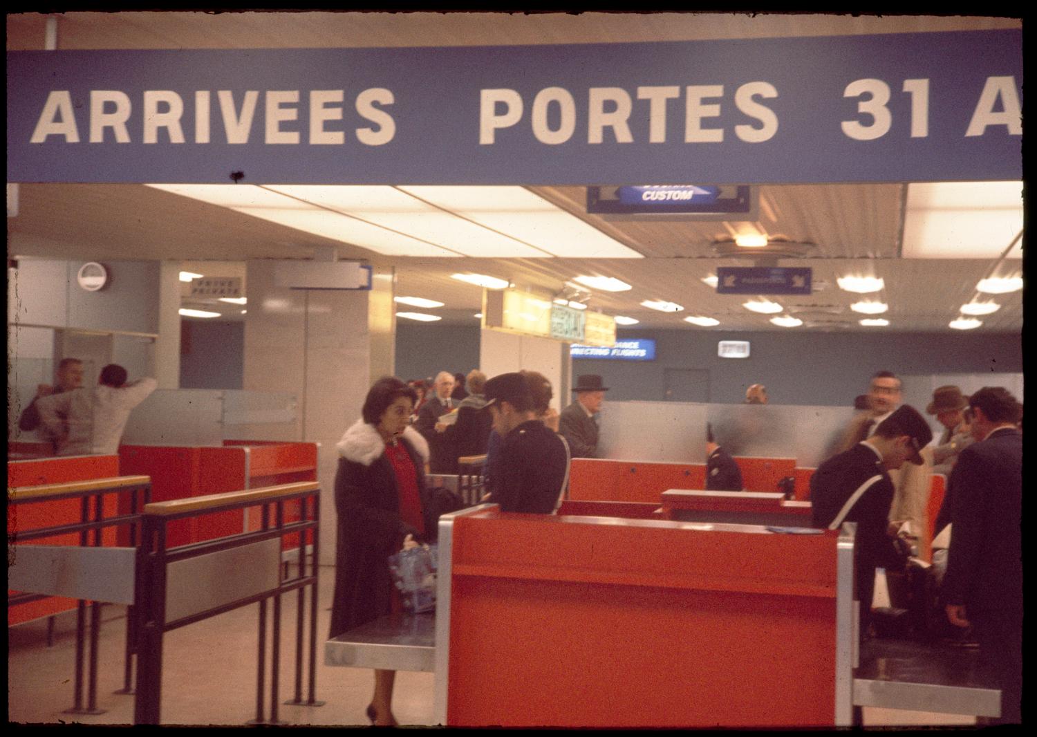 1961, la frontière, 1er étage.